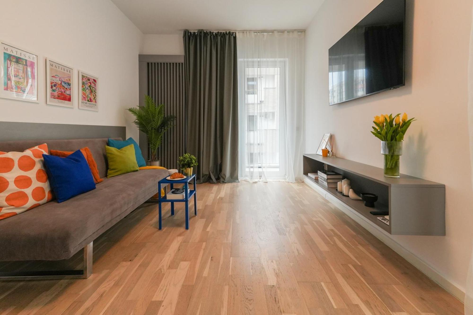 Ana - Cozy & Quiet Apt With Balcony & Garden View Букурещ Екстериор снимка